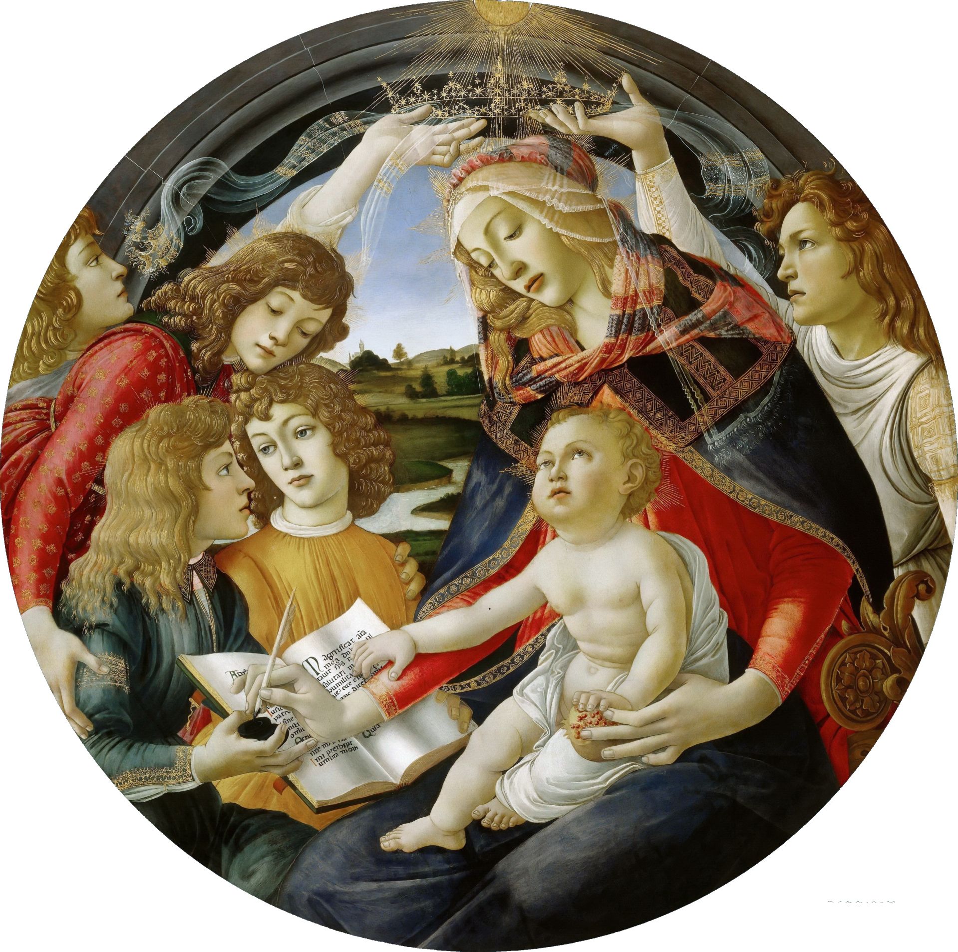 Sandro Botticelli - Madonna of the Magnificat 
